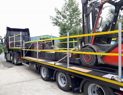EWT take delivery of a brand new Weighbridge Test Unit Trailer