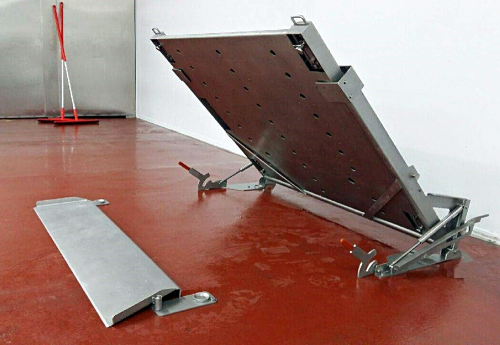 Stainless Lift-Up Drive-In Scale