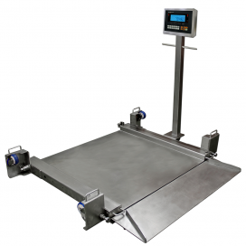 Stainless Mobile Drive-In Scale