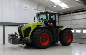 Vehicle weighing solution for CLAAS agricultural machinery