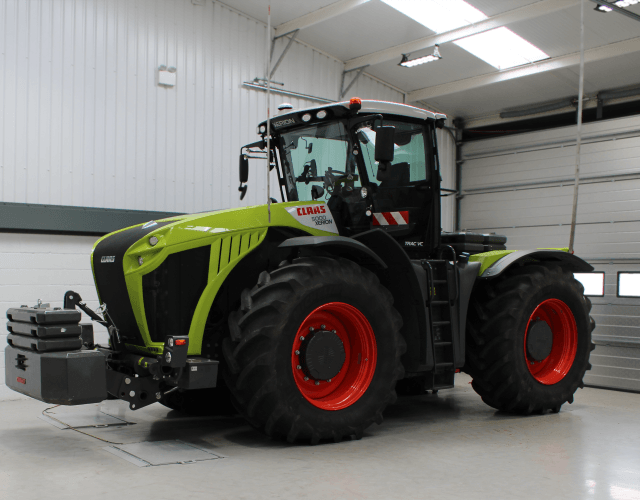 Vehicle weighing solution for CLAAS agricultural machinery