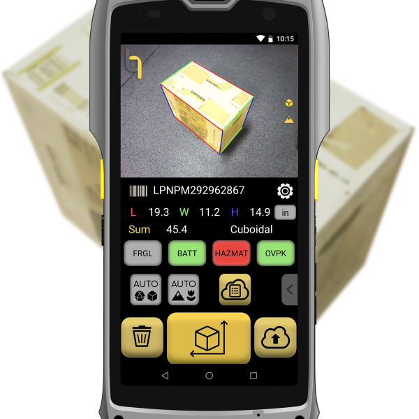 QBOID M2 Perceptor Handheld Dimensioner