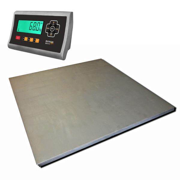 : Valueweigh Stainless Steel Platform Scale with Baykon BX21S Indicator