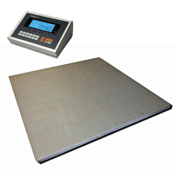 Valueweigh Stainless Steel Platform Scale with Baykon BX24 Indicator