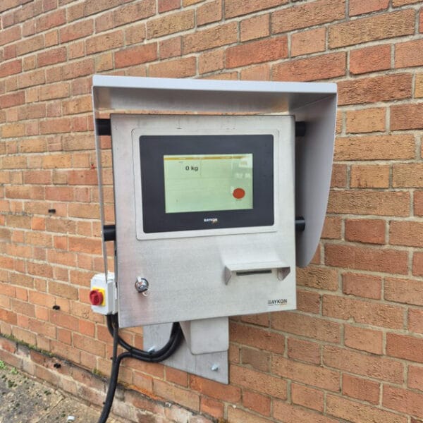 Baykon Unmanned Axle Weighing Terminal with Hood